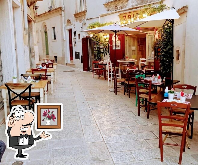 Gli interni di Origini - Osteria Martina Franca.