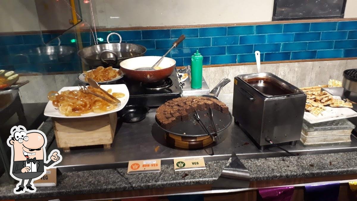 The interior of Barbeque Nation- T Nagar.