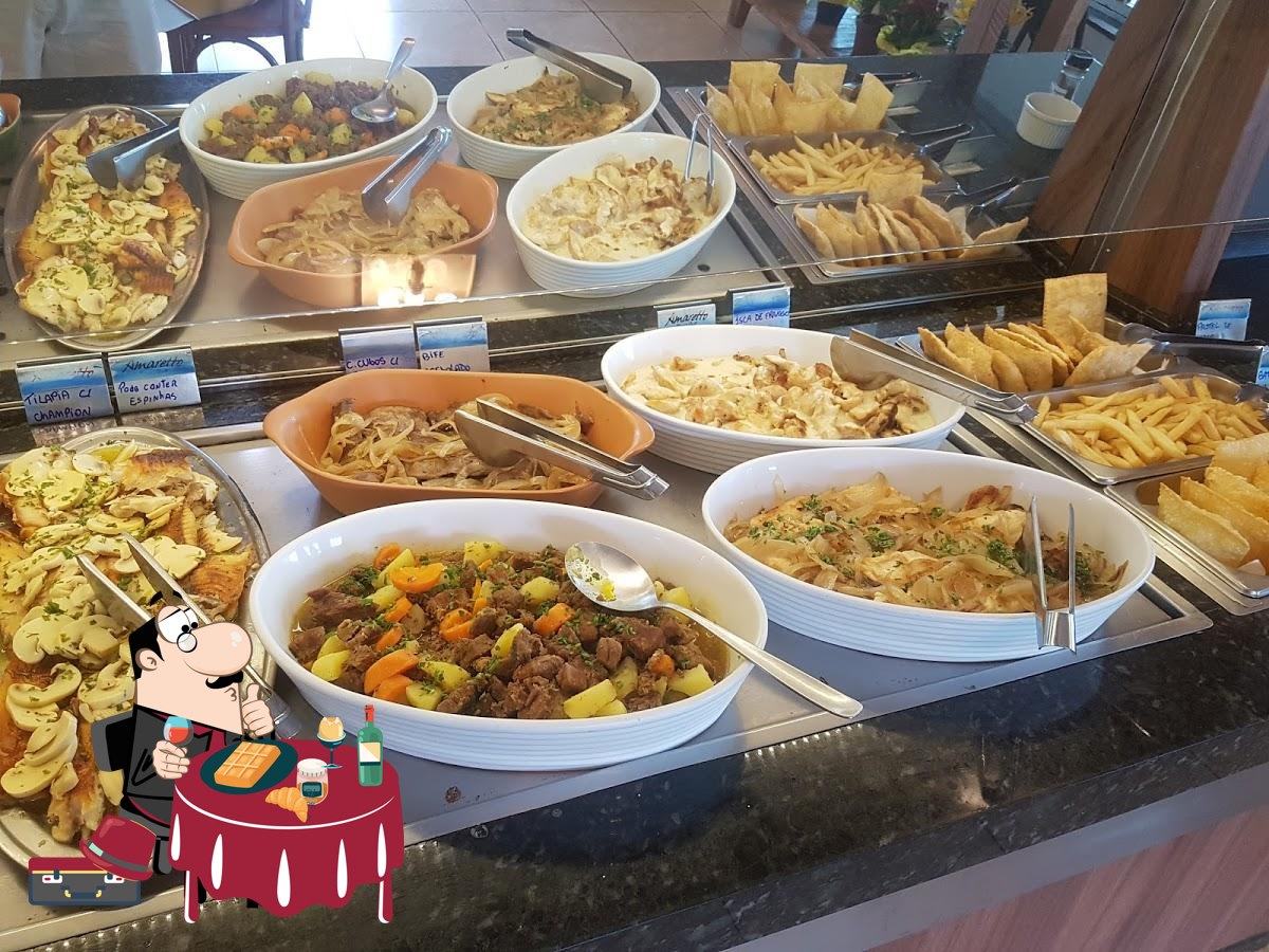 Peça as opções doces.