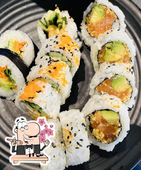 Les sushis sont un plat célèbres provenant du Japon.