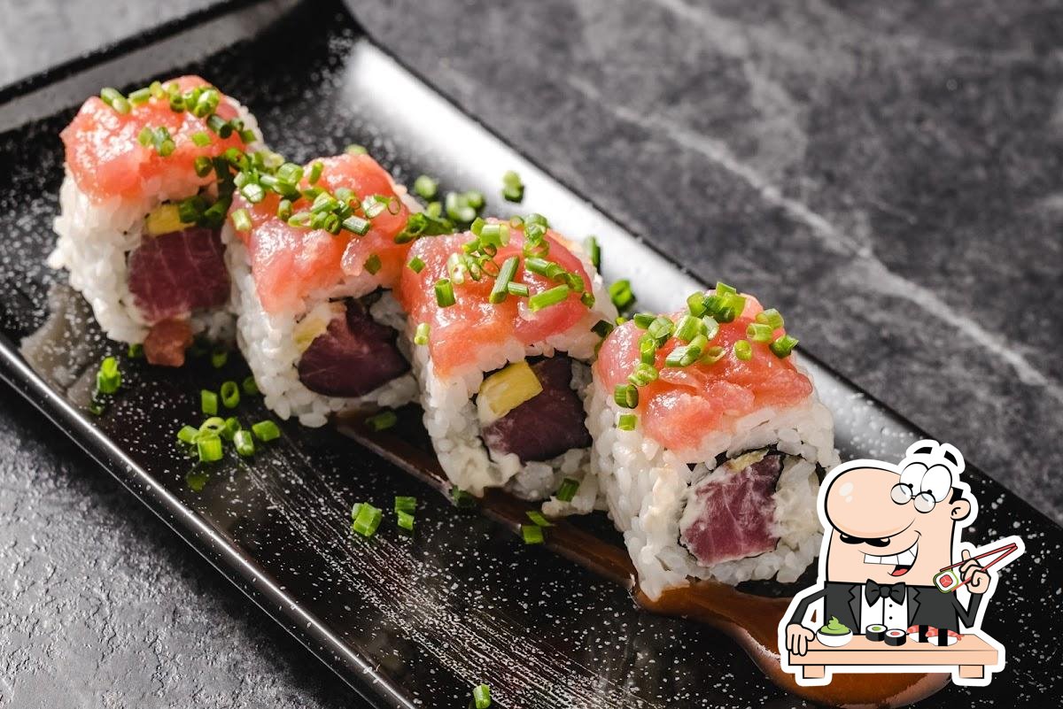 No Sushimia Boavista, você pode tentar sushi.