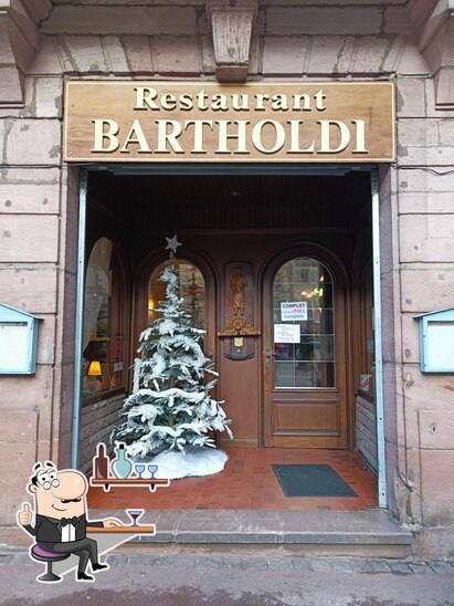 Installez-vous à l'une des tables de Restaurant Bartholdi.