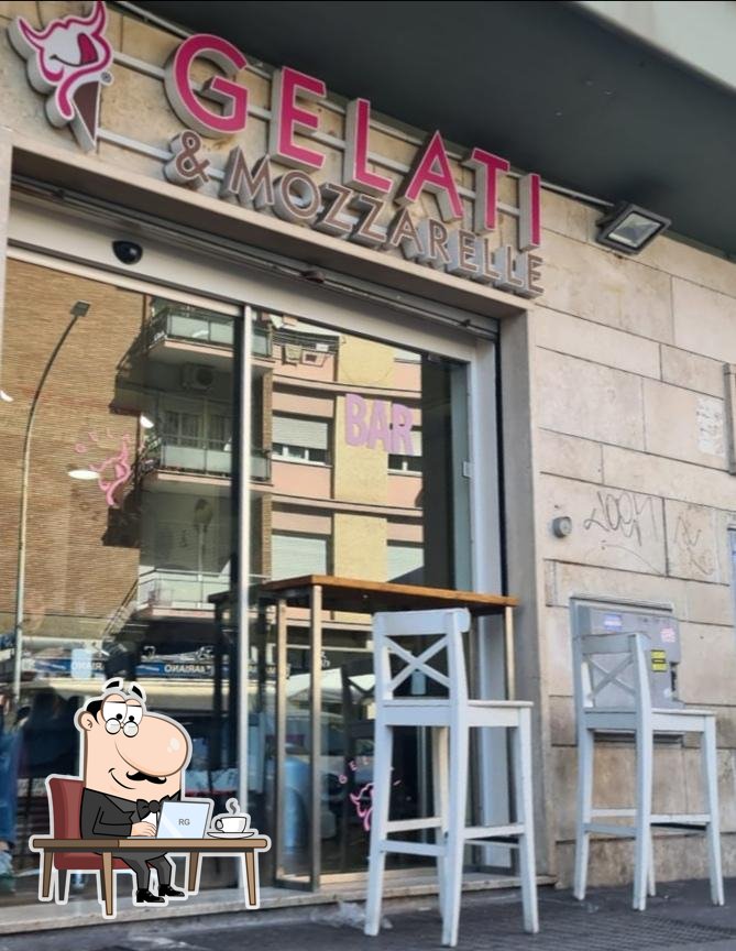 Siediti a un tavolo di Gelati e Mozzarelle.