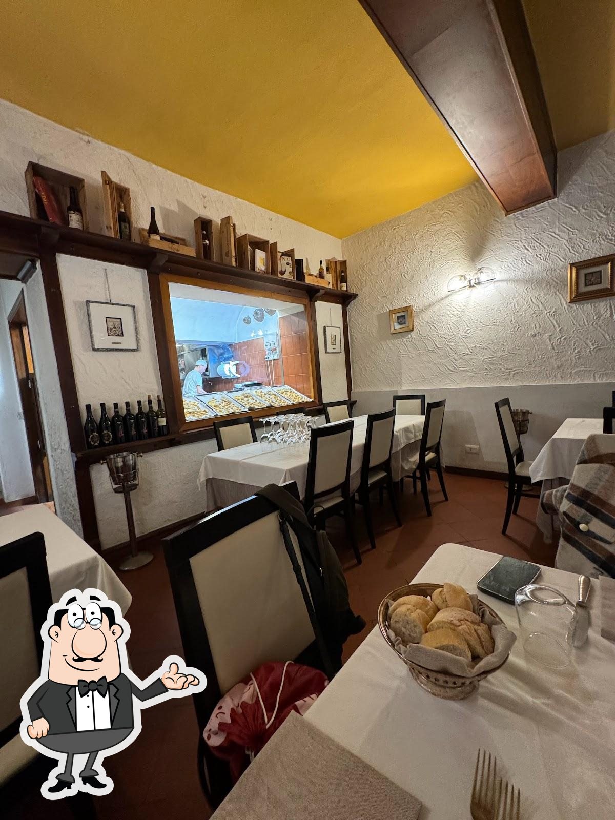 Gli interni di Ristorante La Greppia Parma.