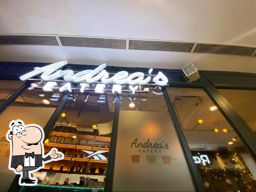 Check out how Andrea's Eatery looks inside.