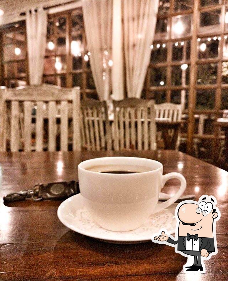 The interior of Diggin Cafe.