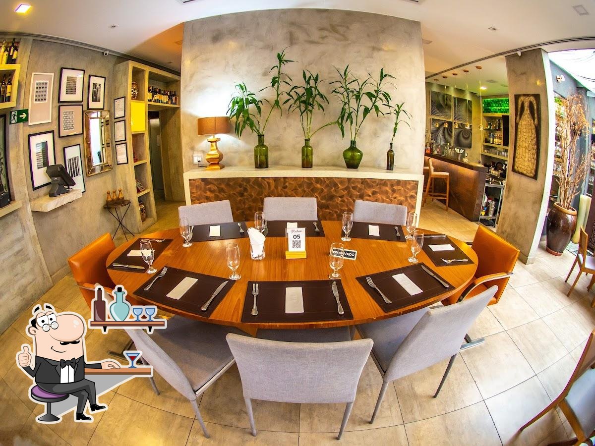 O interior do Casa Zucchini.