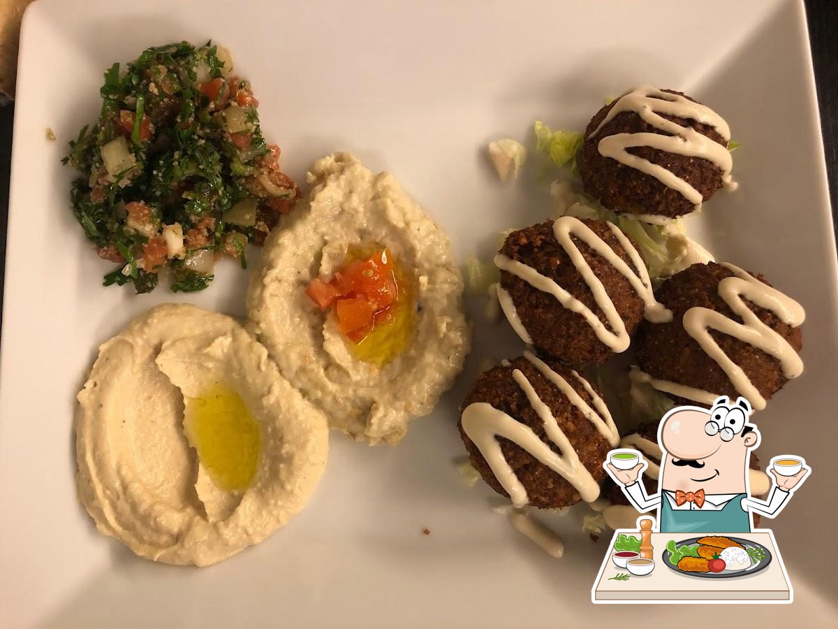 Nourriture à Le Roi Falafel - Restaurant Libanais Lyon 2