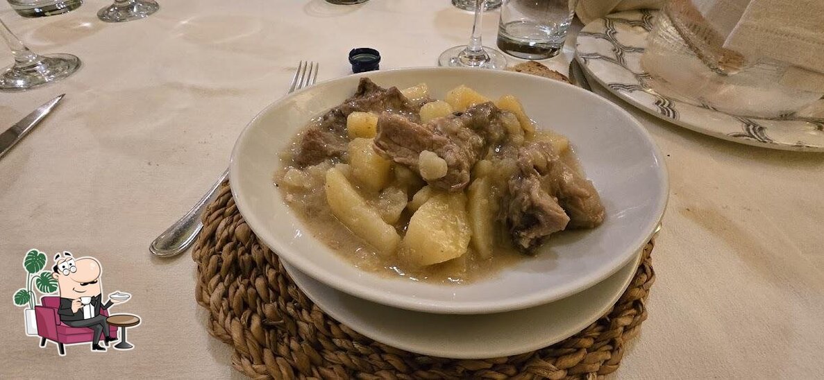 Gli interni di Trattoria Fiori di Zucca.