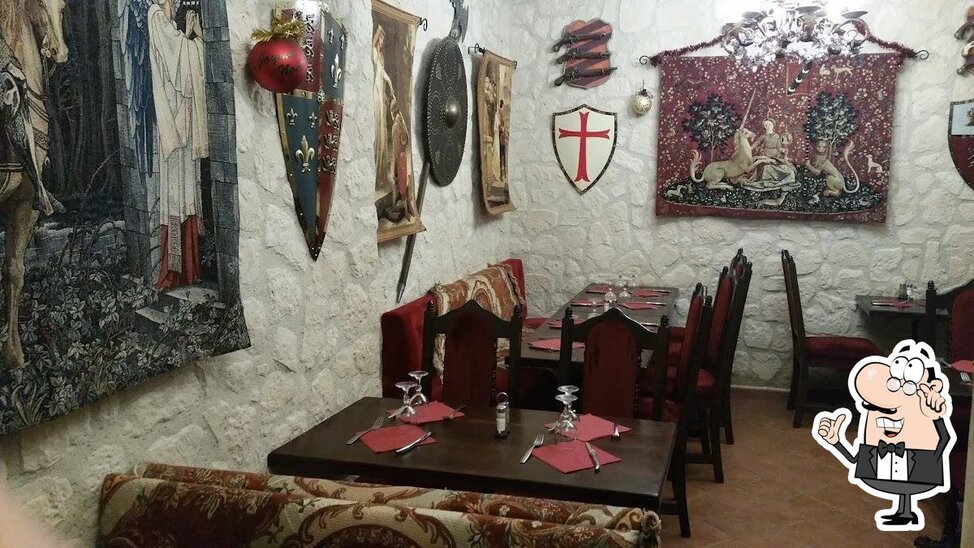 L'intérieur de Pizza Capri.