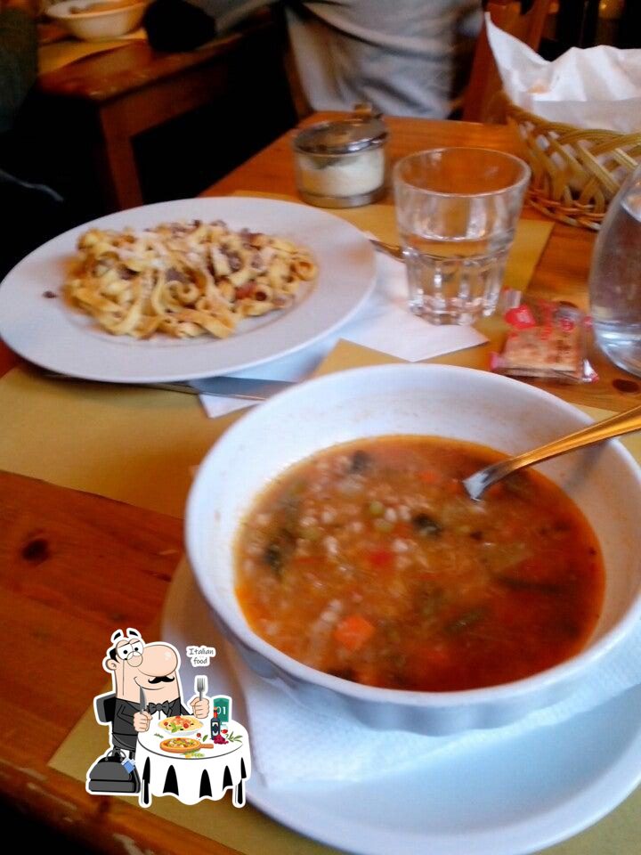 Cibo al Osteria fradei Kempes