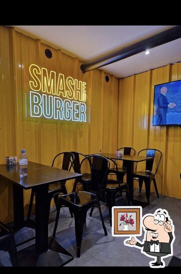 L'intérieur de SMASH BURGER PARIS.