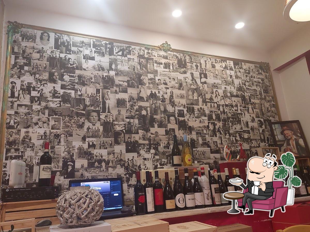 Gli interni di L'OSTEria.