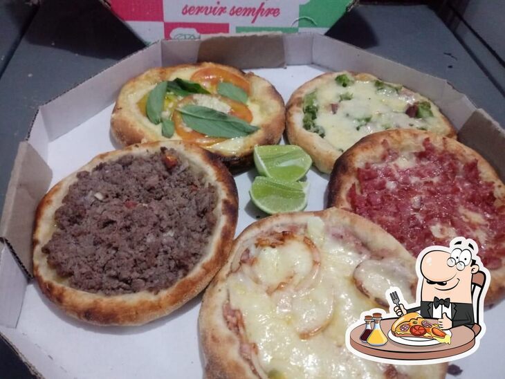 No Miguelito Pizzaria & Esfiharia, você pode conseguir pizza.