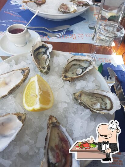 Dégustez les saveurs de la mer à L'Eau à la Bouche .Poissonnerie du marché et restaurant.