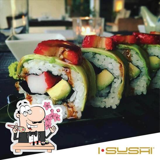 A iSushi, puoi degustare il sushi.