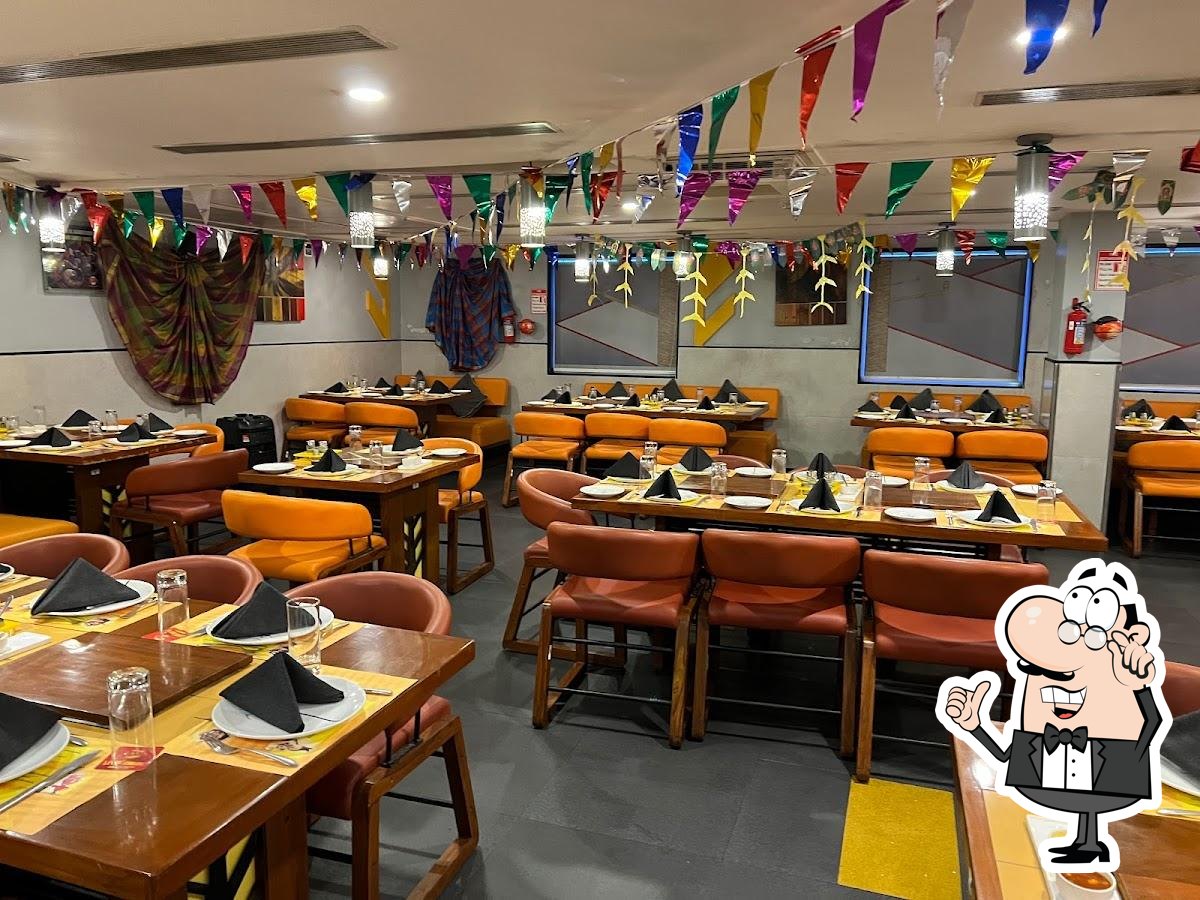 Check out how AB's - Absolute Barbecues Chromepet, Chennai looks inside.
