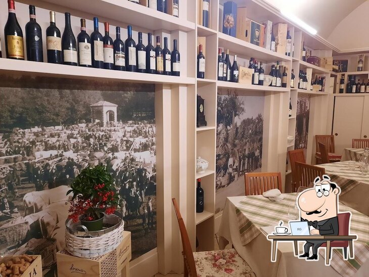 Gli interni di Da Monsù Mario - Osteria.