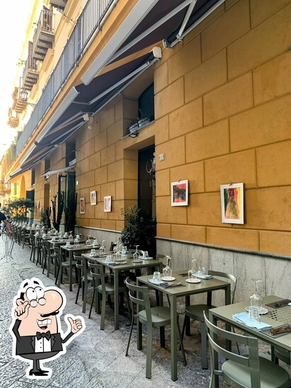 Gli interni di Ristorante Quattro Mani.