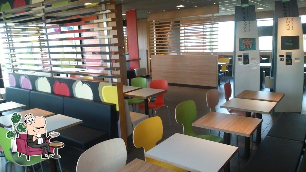 Découvrez l'intérieur de McDonald's.