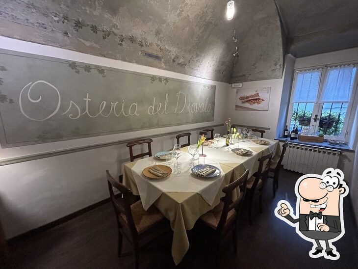 Dai un'occhiata agli interni di Osteria Del Diavolo.