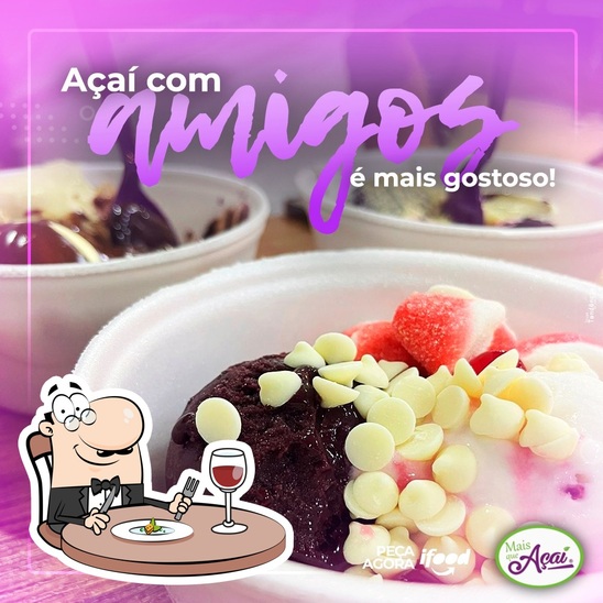 Comida em Mais Que Açaí