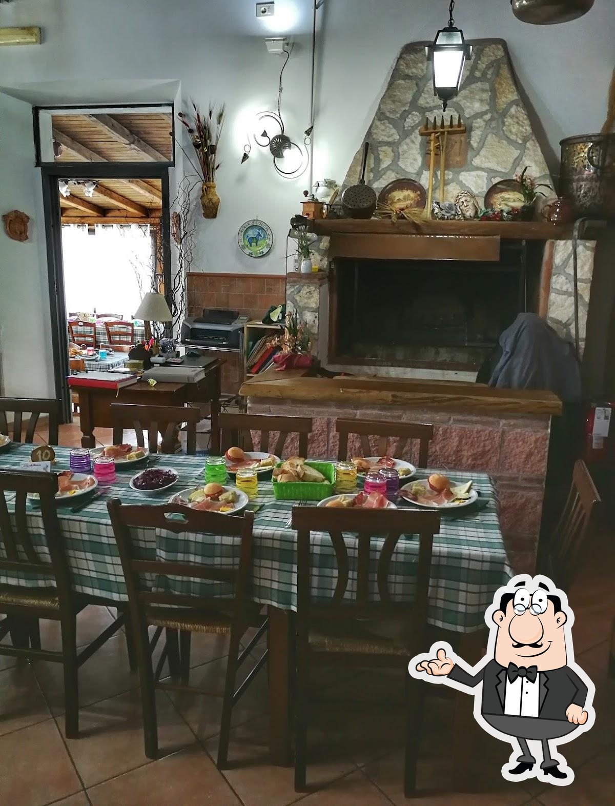 Gli interni di Agriturismo Il Casale Bicocca.