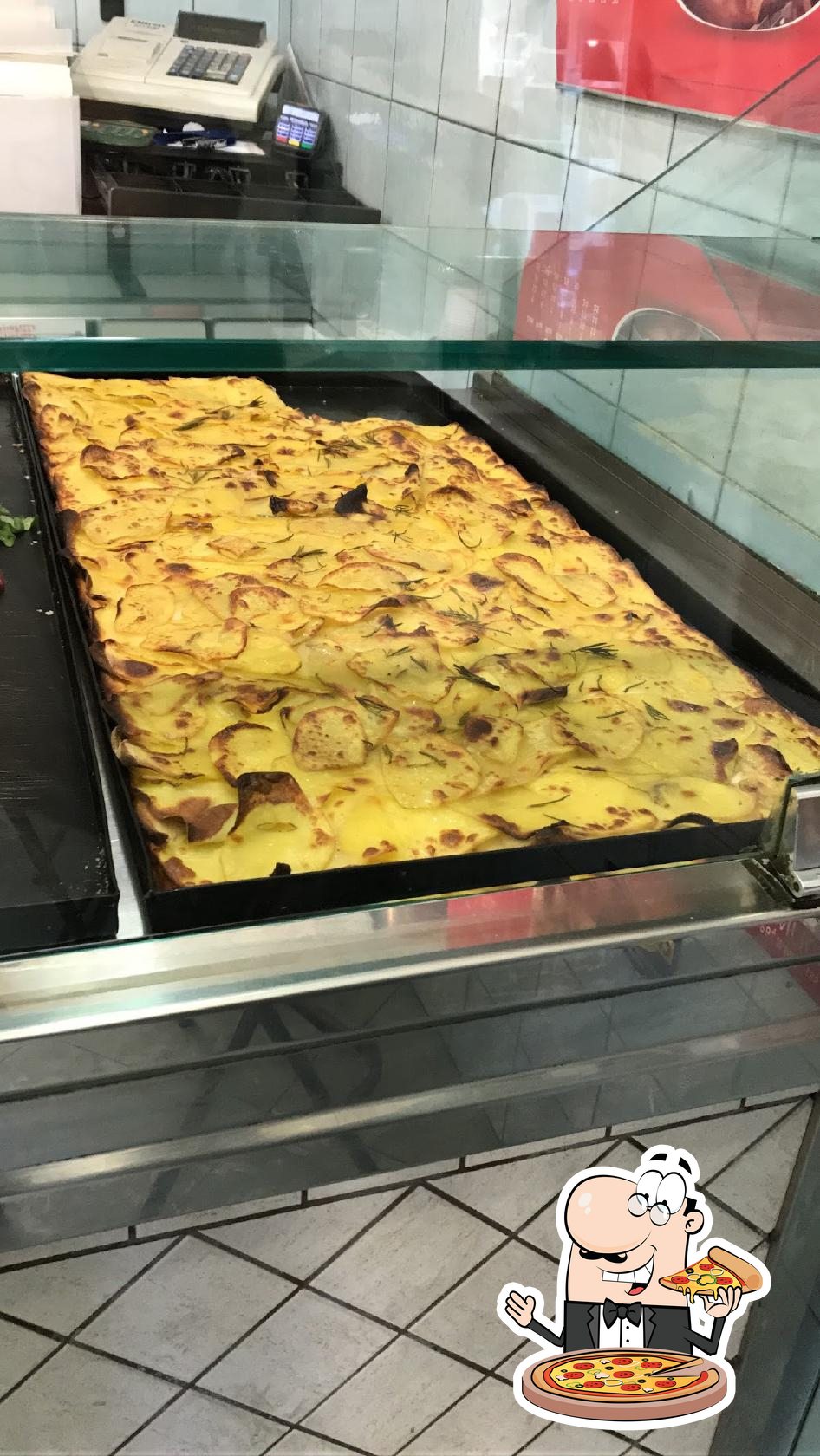 A Pizza Rustica, puoi  goderti una bella pizza.