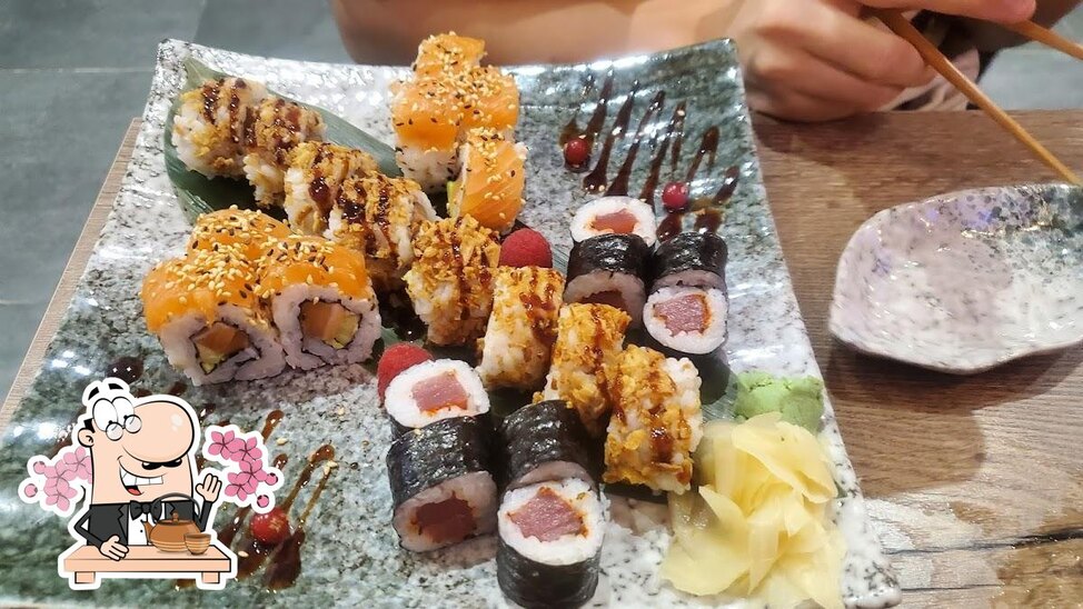 Plats à Yookoso Sushi.