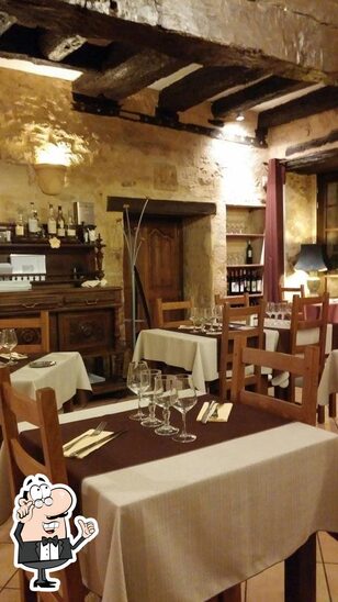 L'intérieur de Auberge Le Mirandol Sarlat la Canéda.