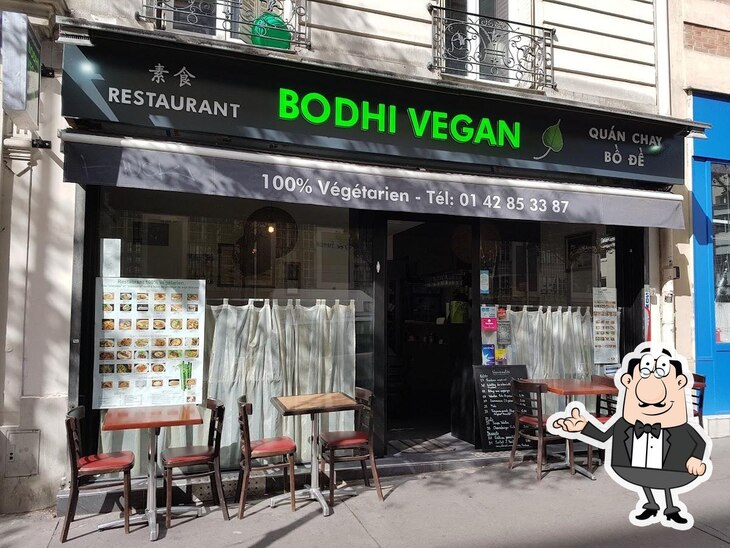 L'intérieur de Bodhi Vegan.