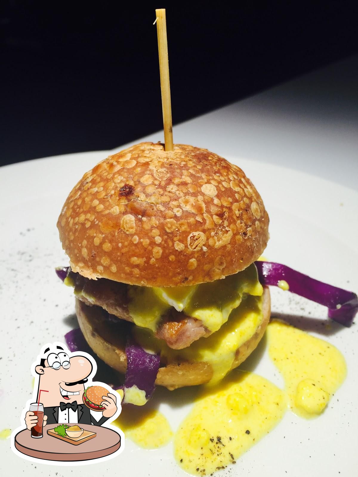 Prova uno dei tipi di hamburger  disponibili a Verve Gusto Italiano.