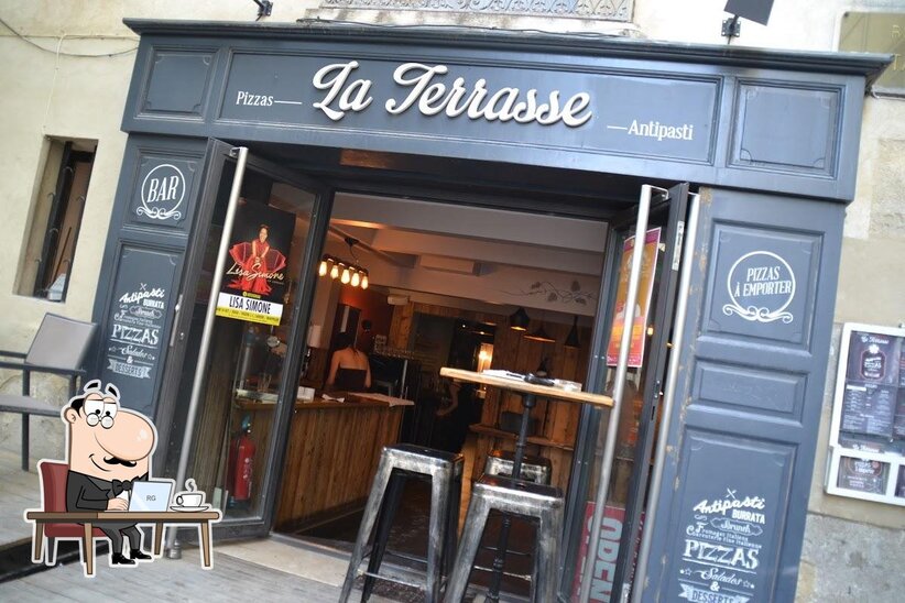 L'intérieur de Pizzeria la Terrasse.