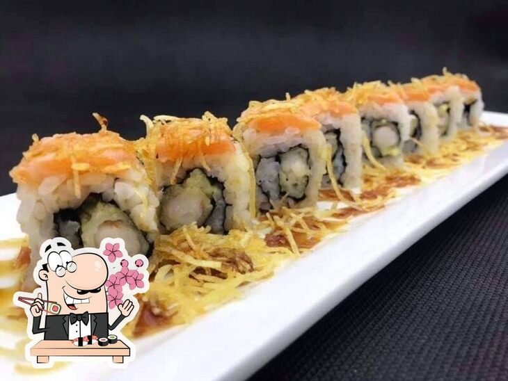 Il sushi è il piatto tradizionale della cucina giapponese.