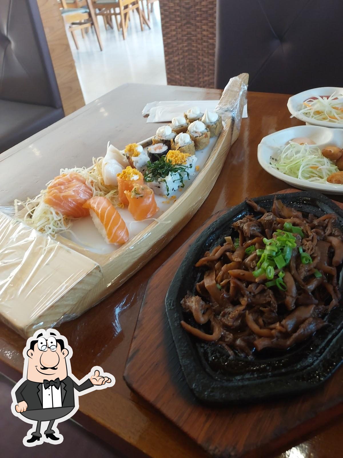 Veja imagens do interior do Naoto Sushi Americana.