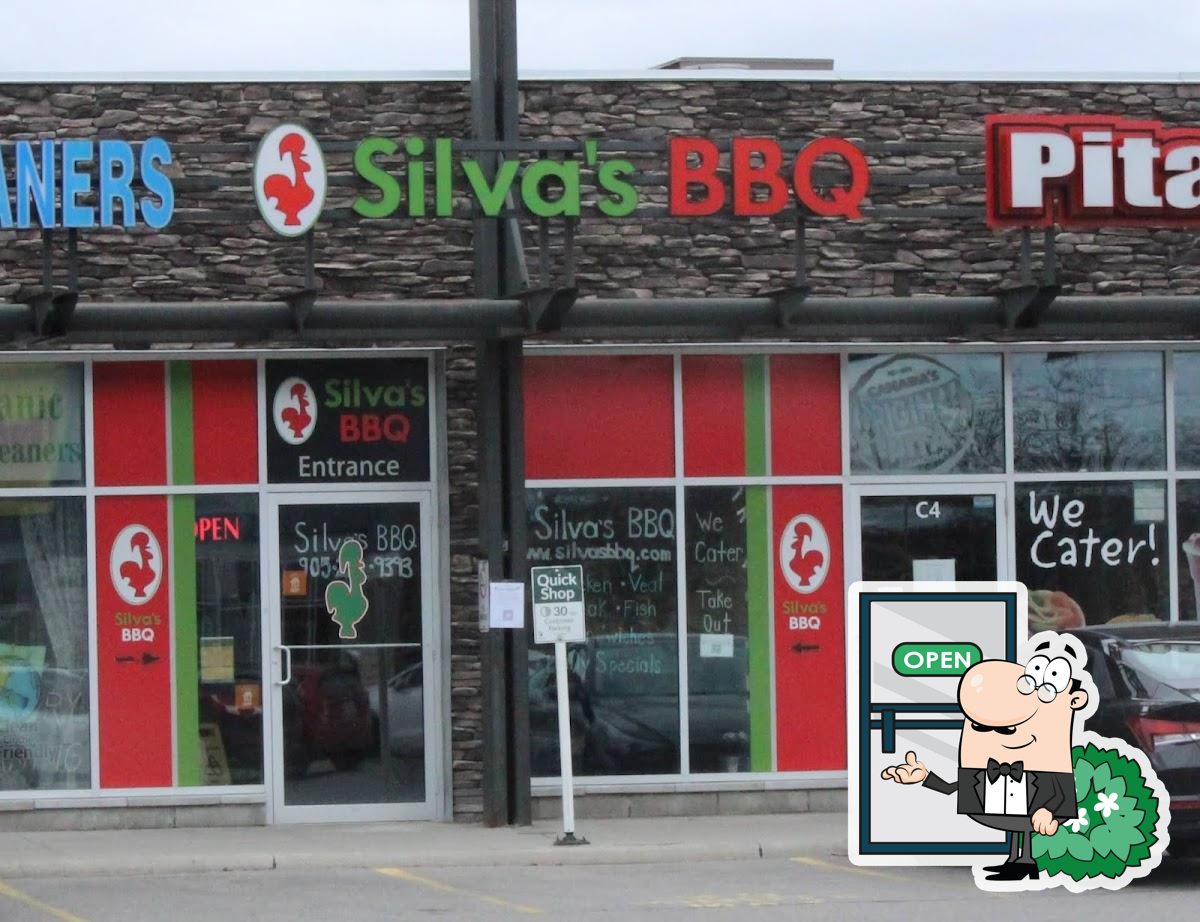 Enjoy the view outside Silva's BBQ.