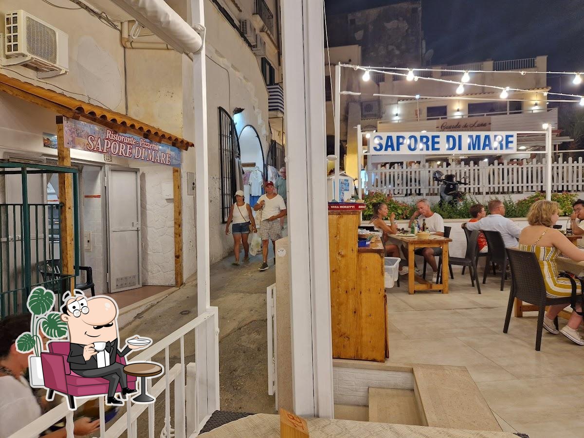 Gli interni di Sapore di Mare.