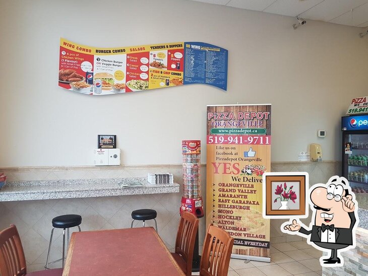 Check out how Pizza Depot looks inside.