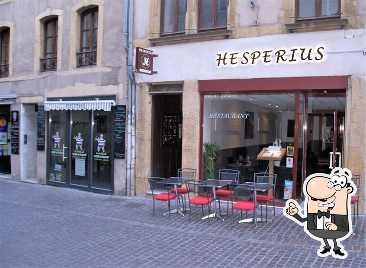 L'intérieur de Restaurant Hesperius.