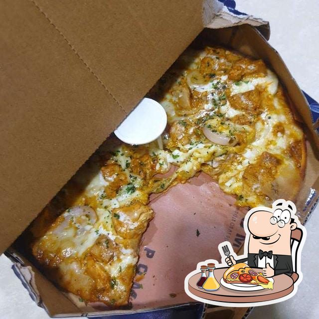 Pick various types of pizza.