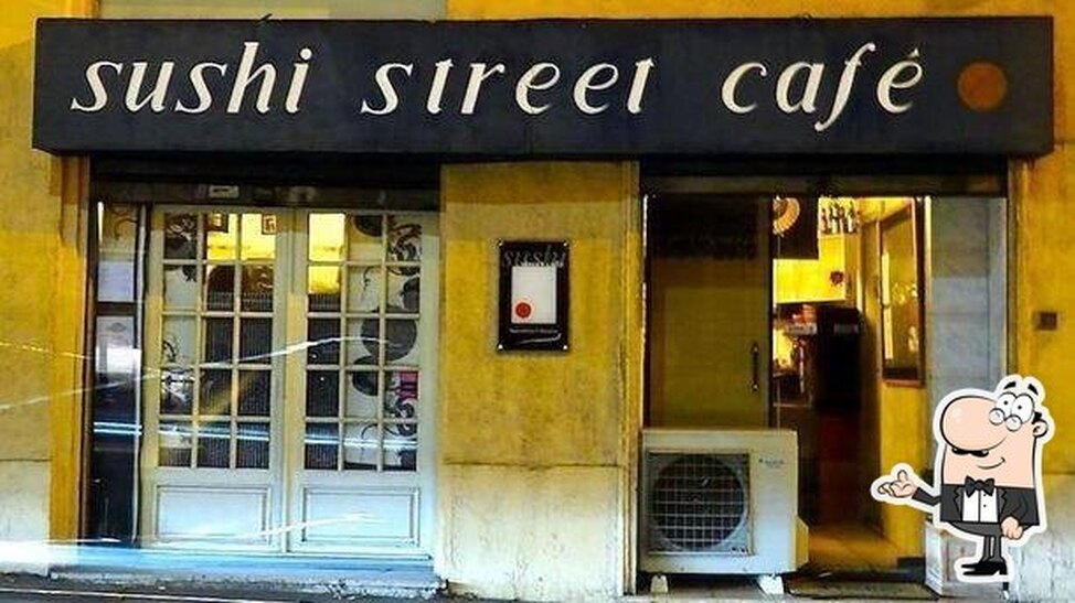 L'intérieur de Sushi Street Café.