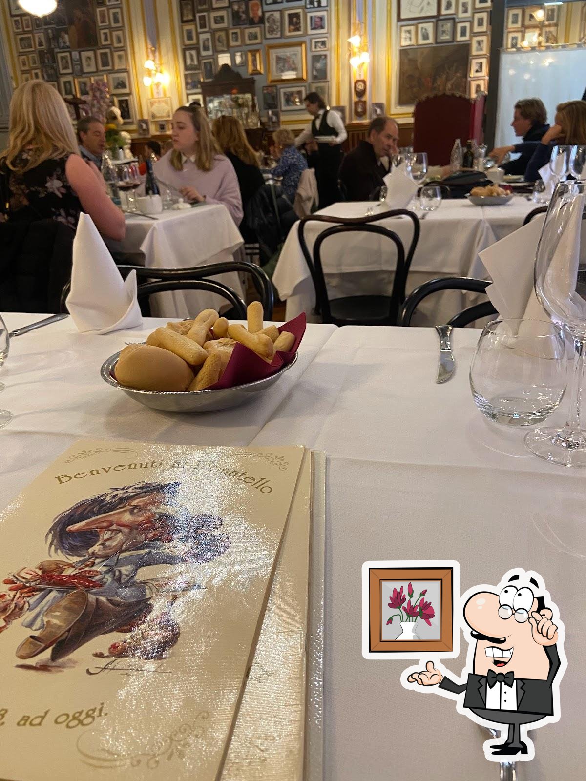 Gli interni di RISTORANTE DONATELLO.