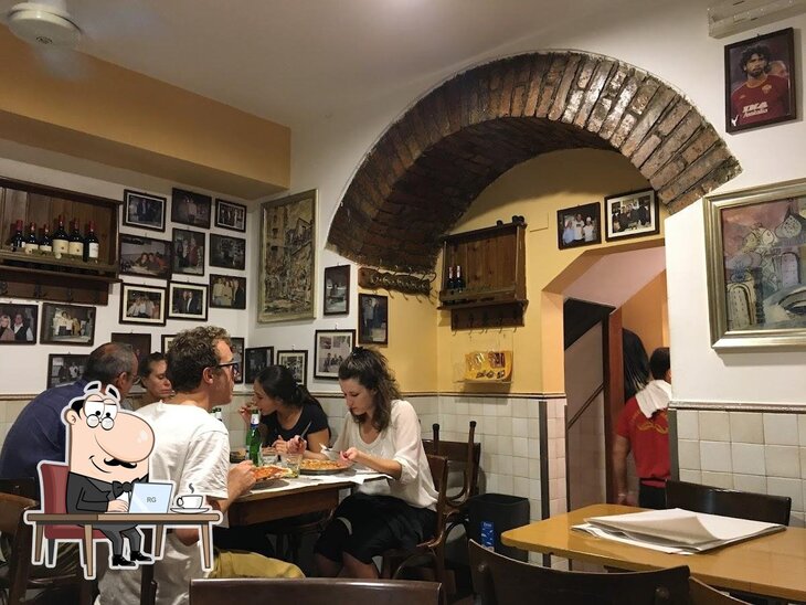 Dai un'occhiata agli interni di Pizzeria Da Baffetto.