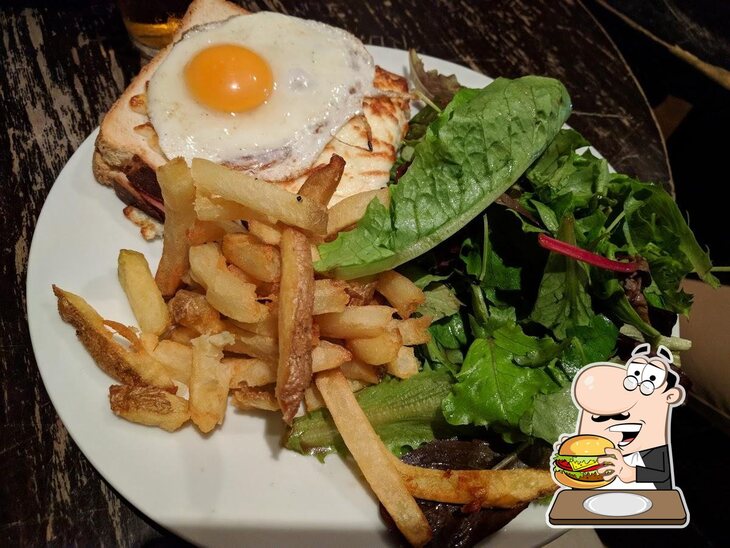 Faites-vous plaisir avec un hamburger à Molly Malone's Bordeaux.