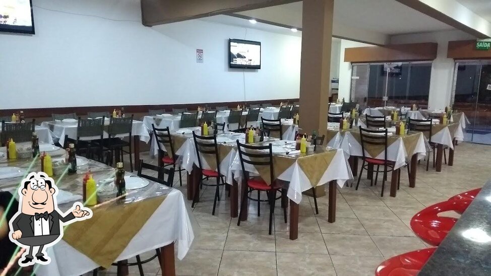 Veja imagens do interior do Pizzaria Nunes Rodízio & Pegue Leve.