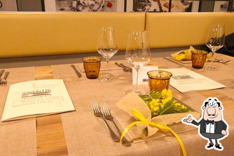 Gli interni di Ristorante Sessanta126.