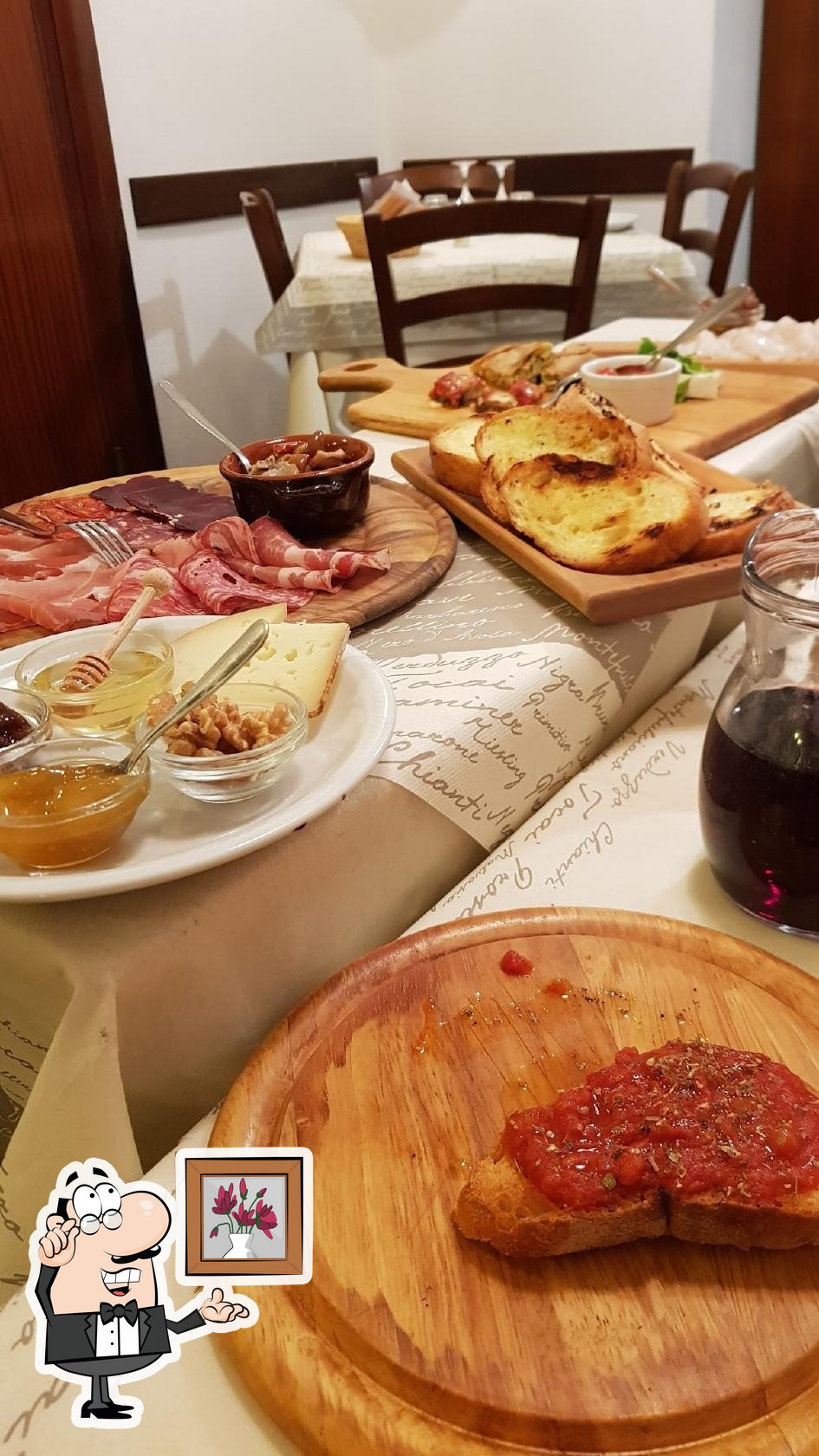 Dai un'occhiata agli interni di Osteria In Sciu Punte.