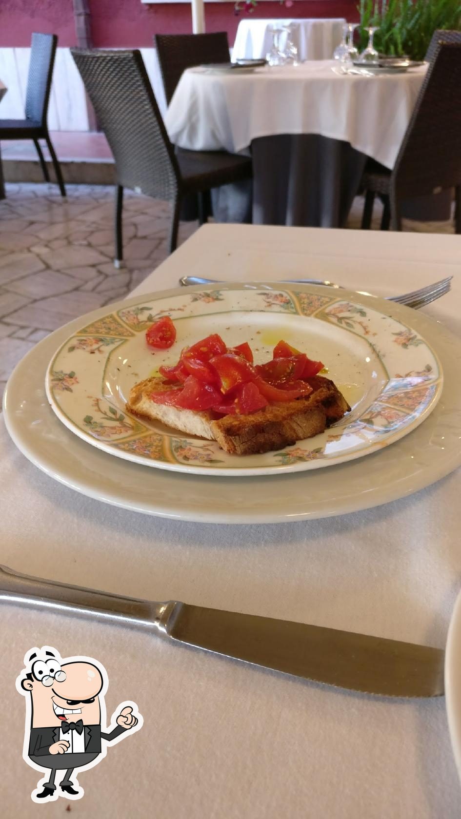 Gli interni di Ristorante l'Antica Via.