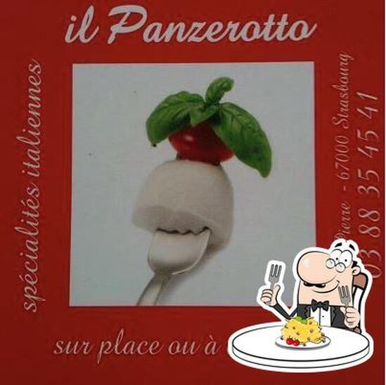 Plats à Il Panzerotto.