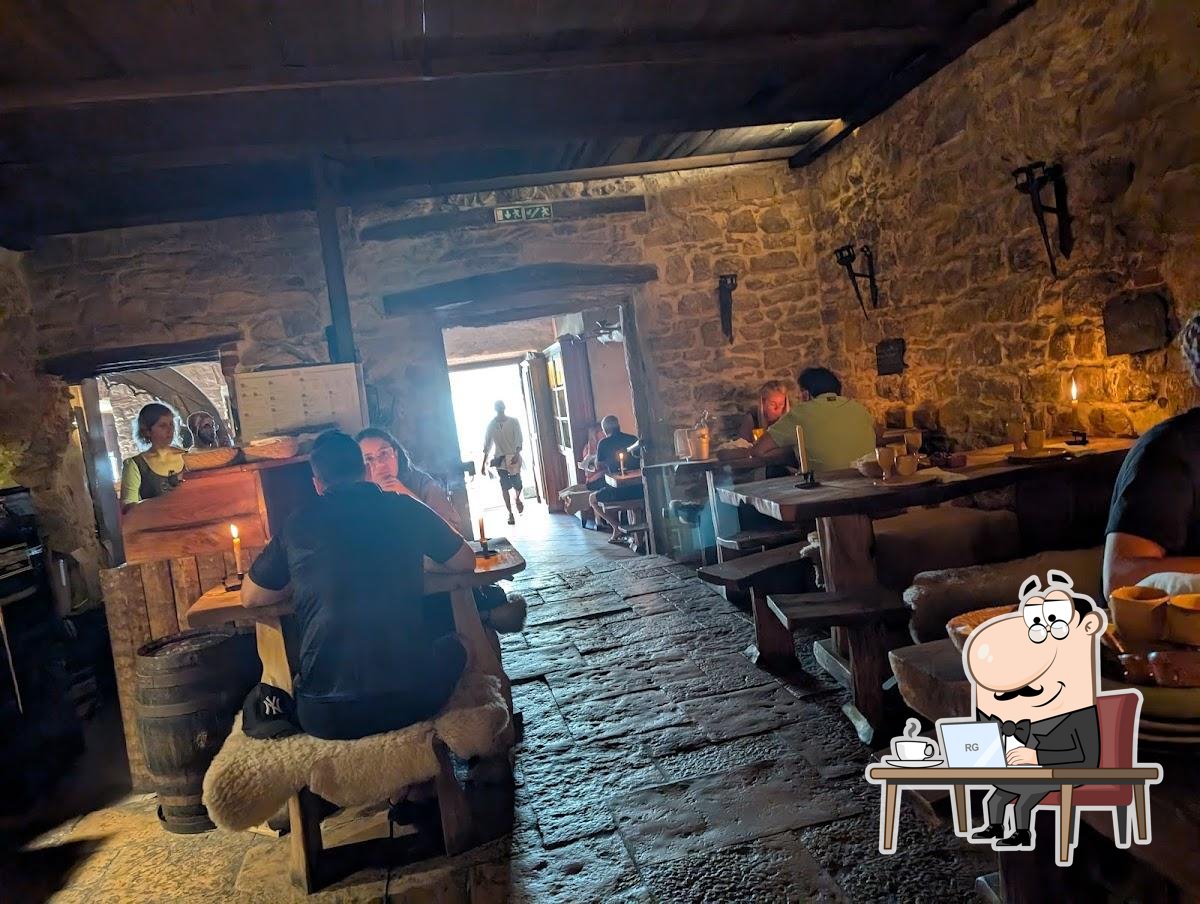 O interior do Taverna Antiqua.